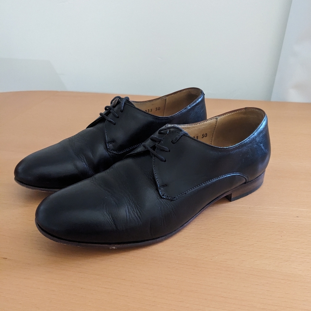 Dieppa Restrepo Cali Oxfords in Black Leather